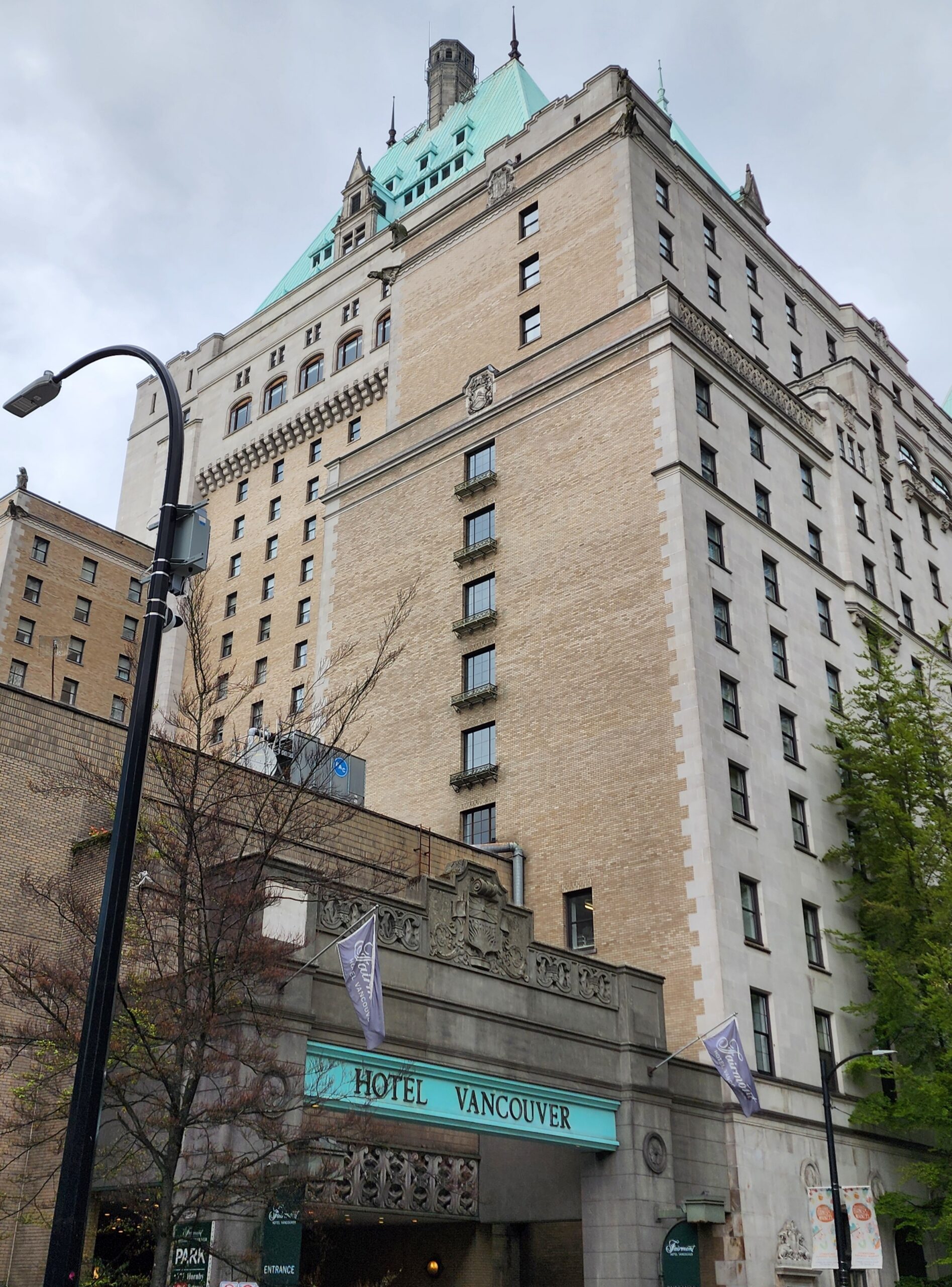 Hotel Vancouver — near LFC's original office location